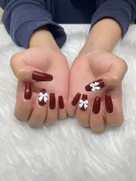 ［ネイルチップ］パラジェルベース使用！ワンカラー➕1パーツのみ！オフなし(オフある場合は➕2000円)