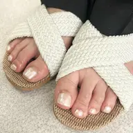 フット マグネットネイルorフラッシュネイルorミラーネイル オフ込み