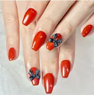 チップ長さだしワンカラーorラメグラ(オフ無し)☆パーツ2個無料☆約300色から選べる