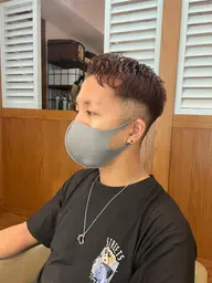 🫣メンズカット+ノンダメージカラー