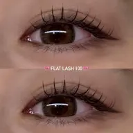 マツエク˚✧セーブル100本🤎オフ込み （ フラットラッシュ➕¥1000 ）