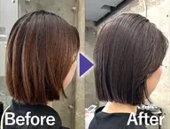 【ブリーチなし透明カラー】カット＋カラー＋トリートメント