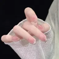 ワンホンチークマグネットフレンチネイル