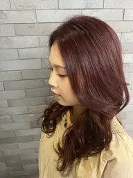 カット、デジタルパーマ、シャンプー、ブロー