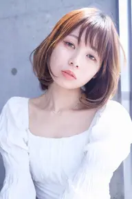 透明感カラー+色持ちUPトリートメント