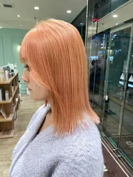 🩶カット& Wカラー（ケアブリーチ➕ケアカラー） 🩶鎖骨上ver