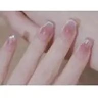 【韓国ワンホン】チークネイル＋マグネット7200円(ソフトジェルオフ無料)