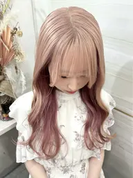 【平日限定】🎀人気No.2🎀イメチェンコース🤍ブリーチオンカラー+カット+うる艶ワンステップトリートメント