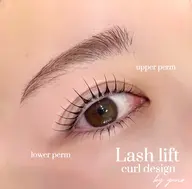 【 新規 】まつげパーマ+アイブロウワックスセット🐩🍈|垢抜け目元セット