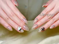 ☘️春キャンペーン✨【HAND】オーロラ&ミラーネイル♡ベースあり✨