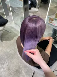 🩵全頭ブリーチ１回+カラー(リタッチなしの方のみ)🩵