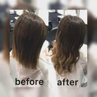 当店ご利用初めての方☆ケアカラー&トリートメント&プルエクステプラチナ毛質60本