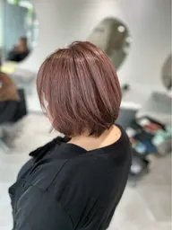 白髪ぼかしカラー➕カット➕トリートメント【白髪ぼかし】【白髪染め不使用】【白髪】【ブリーチなし】