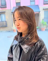 カット＋ブリーチなしダブルカラー