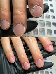 【ハンド】メンズネイル★ワンカラー/ラメグラデーション 初心者におすすめ★ ソルトジェルオフあり+550円+30min