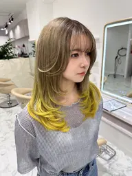 Wカラー+ケラチントtr