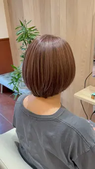 艶髪カラー+ナノバブルケア+プチスパ