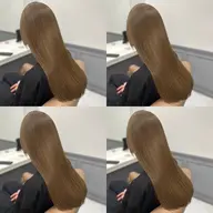 ワンカラー+TOKIOトリートメント+超音波アイロン💖【艶髪/透明感/オリーブベージュ/バイオレット/東京/秋葉原】