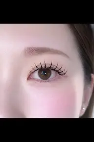 「韓国風束感仕上げ‪🩷」フラットラッシュ100本