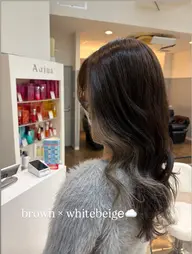 [🪽‪‎🤍チラ見せｵｼｬﾚ‎🤍🪽‪]ハイライトorインナー+インプライム2stepトリートメント