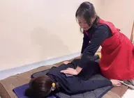 楽しぼりコース　リンパマッサージ→LULUONN(60分)