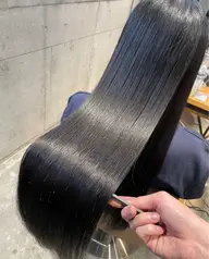 カット＋イルミナカラー+縮毛矯正+髪質改善ULTOWAトリートメント