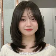 【透明感抜群💎】カット+ブリーチなしダブルカラー✨+トリートメント🪽