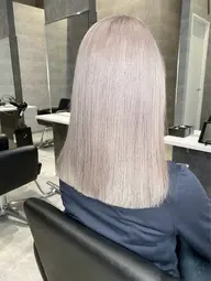 カット+ダブルカラー(ブリーチ+オンカラー)