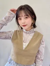 カット＋艶カラー＋高保湿3stepトリートメント✨🍀