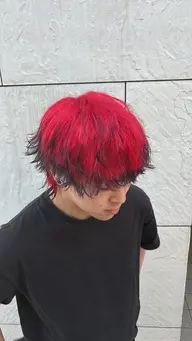 カット＋エンドカラー【デザインカラー】ブリーチ二回の場合の料金です。