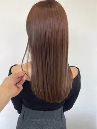 【4月新規限定】髪質改善カラー＋似合わせカット&3stepトリートメント