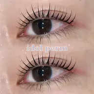 KPOPアイドル風👩🏻‍🦰🤍束感まつ毛パーマ🎵