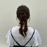 【前髪カット無料💖】🫧ハーフアップorフルアップ➕前髪カット🫧お呼ばれヘアなど🎀