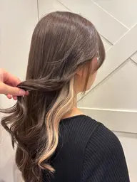 【顔周りカラー🌼】【顔周り雰囲気変えたい⭐️】【イヤリングカラー🩷】