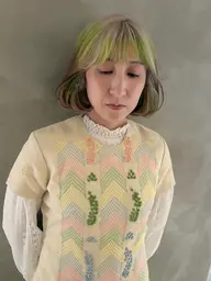 ✂︎ 【初回、2回目の方】何を選択したらいいかわからない複雑なデザインカラーの方はここから+2stepトリートメント