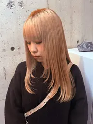 新規様限定★50%オフ🎵ブリーチ1回＋オンカラー（肩上）