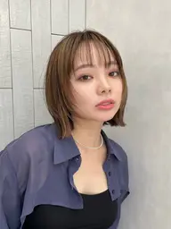 艶と透明感◎カット＋イルミナカラー＋システムトリートメント💎.*･ﾟ