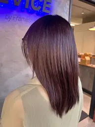 🍒お気軽メンテナンス🍒ロング・ボブ限定🌿カット＋リタッチカラー＋髪質改善トリートメント