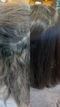 縮毛矯正なのに髪質改善❗️ツヤ髪エステ✨