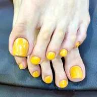 フットネイル🦶ワンカラー/ラメグラ