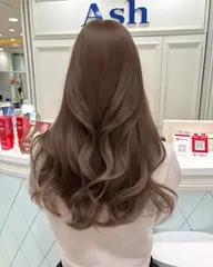 【🩷ミラーリングカラー🪞】カット＋髪質改善カラー＋脂質トリートメント¥18500→12500