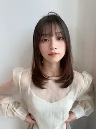 🔴🔵🟢 何度でも利用可【感動のさらつや】似合わせカット+極つやカラー+縮毛矯正