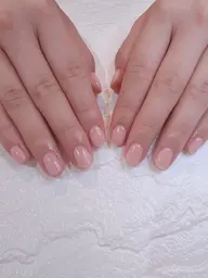 ✨ナチュラルネイルや始めてネイルする方オススメ✨うる艶ワンカラーネイル❤︎