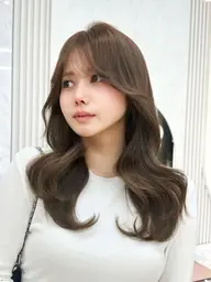 【🫧新規様美髪セット②🫧】全体カット➕天使の艶カラー🩵➕ AYUNCHE 3stepトリートメント 🌟➕コテ巻き