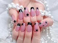 🌈ハンド🌈スカルプ長さだし10本+ゴージャス持ち込みデザインアート10本❤️‍🔥時間内ストーン、パール付け放題💞