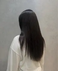 顔まわり似合わせカット+ワンカラー+Aujuaトリートメント🫧‪