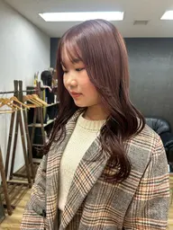 【カット✂️➕ブリーチなしワンカラー🎀➕トリートメント🧴】