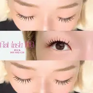 【🎀エクステ🎀】フラットラッシュ140本🪄＋トリートメントで束間仕上げ🤍