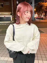 【🎀発色抜群🎀色味を感じたい方おすすめ🩵】ダブルカラー🩷＋発色抜群高発色カラー🌟＋クイックトリートメント✨