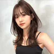 【学生限定🎀】透け感たっぷり透明感カラー💖ロングレイヤーカット＋透明感カラー＋お悩み改善Aujuaトリートメント🌷